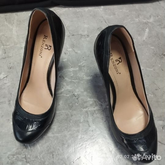 Туфли женские 37 размер натуральная кожа