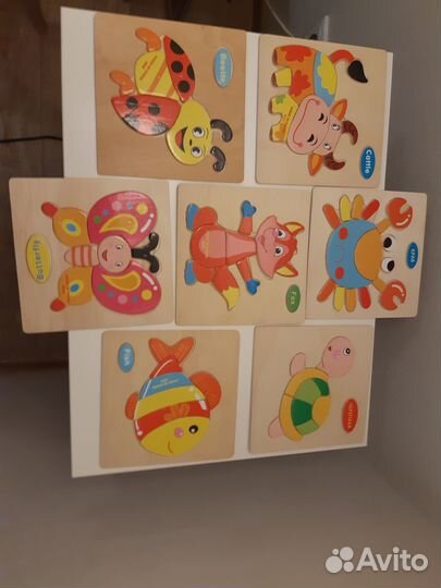 Мини пазлы развивашка цена за 1шт