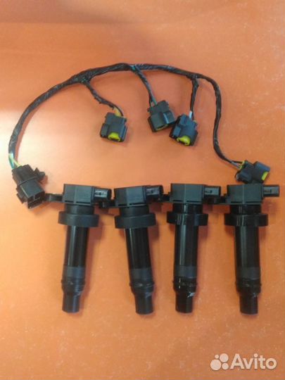 Фишка катушки зажигания хендай солярис киа рио 3