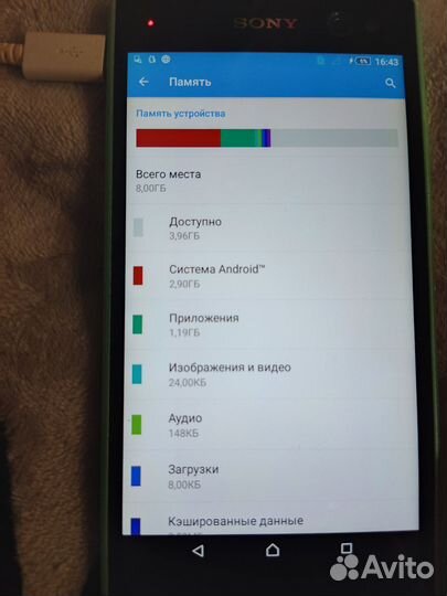 Sony Xperia C3, 8 ГБ