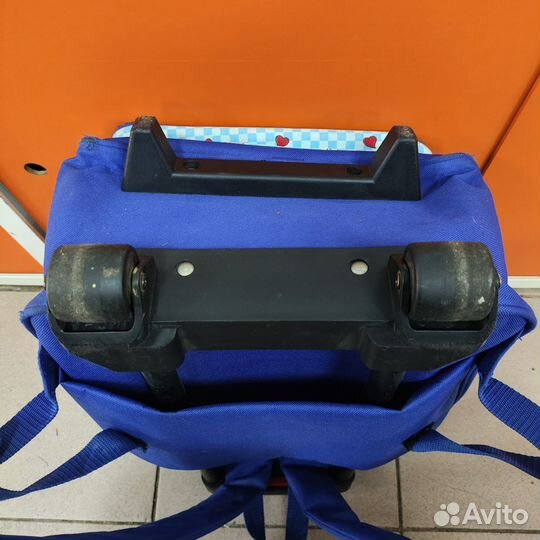 Детский рюкзак-чемодан на колесах