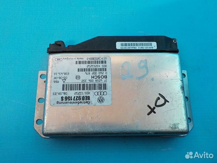 Блок управления АКПП Audi A4 (B6) 2000-2004
