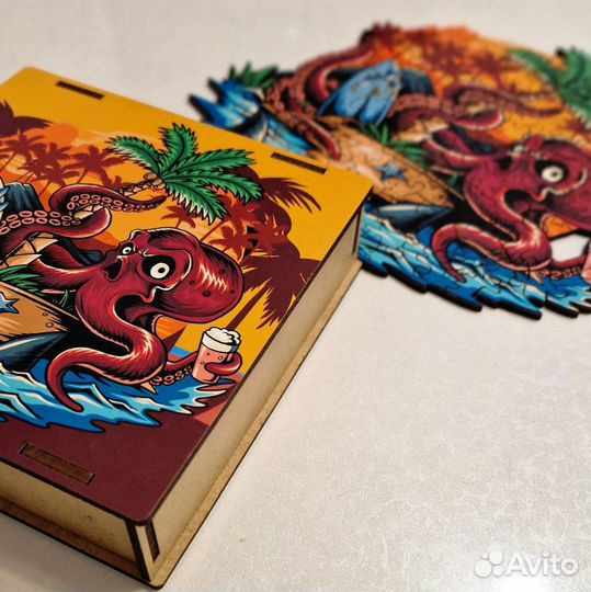 Деревянные пазлы