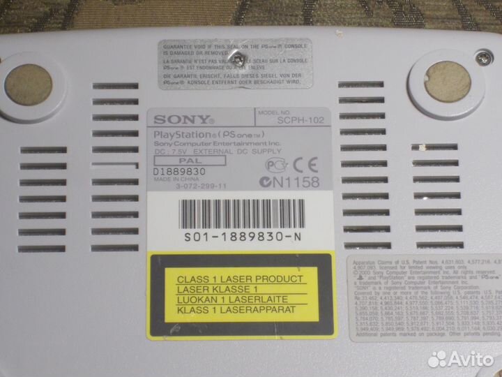 Игровая консоль Sony Playstation One slim чип-мод