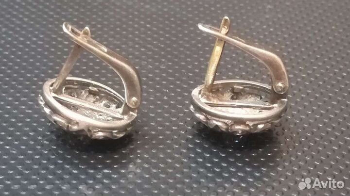 Серьги серебряные