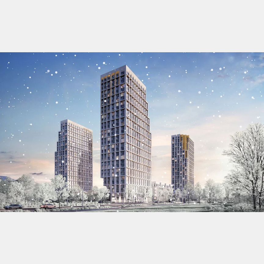 3-к. квартира, 65,4 м², 4/29 эт.