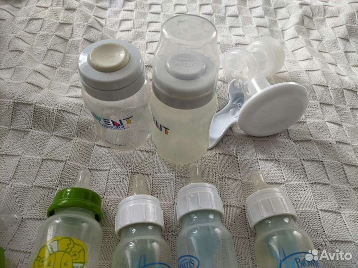 Бутылочки для кормления avent Dr Brown б/у