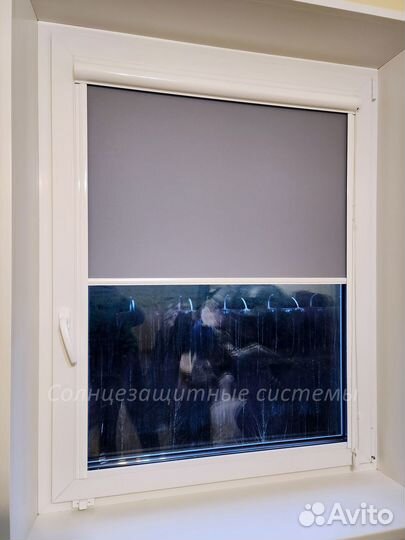 Рулонные шторы и жалюзи на любые окна. Пр-во