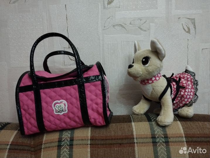 Плюшевая собачка 20 см Chi-Chi love Париж 2 Simba