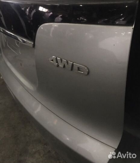 Крышка багажника honda Crv 4 серебро