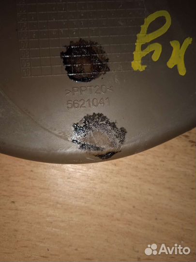 Накладка порога задняя левая iran khodro samand