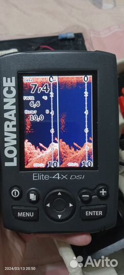 Эхолот Lowrance Elite-4x DSI