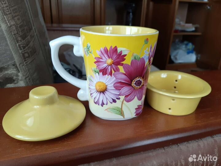 Кружка для заваривания новая в коробке