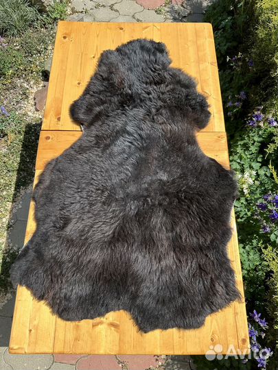 Овечья шкура с длинным мехом