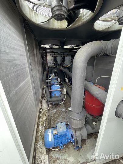 Чиллер для охлаждения помещений и воды