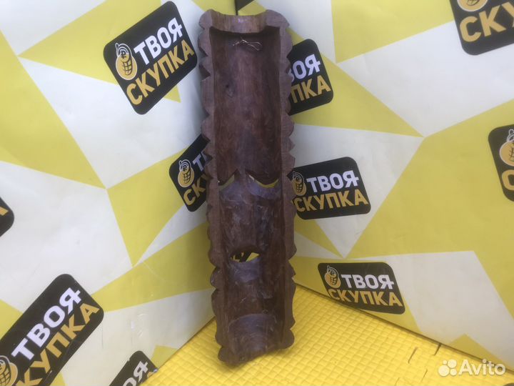 Маска Африканская настенная 42,5*9,5см И. 6840