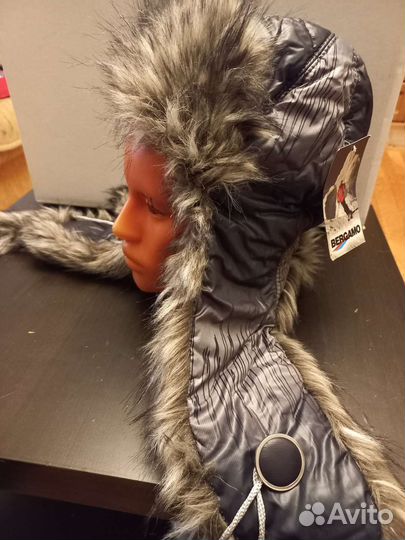 Шапка-ушанка Bergamo