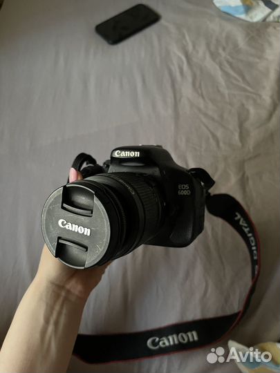 Зеркальный фотоаппарат canon 600d