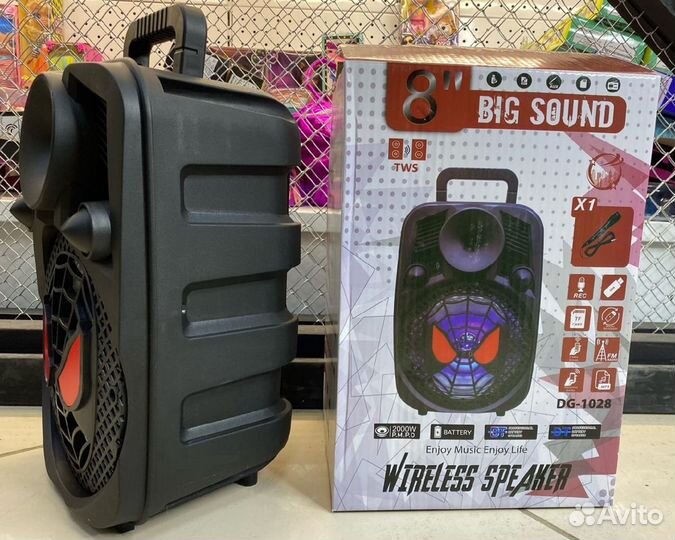 Портативная блютуз колонка Spider Men