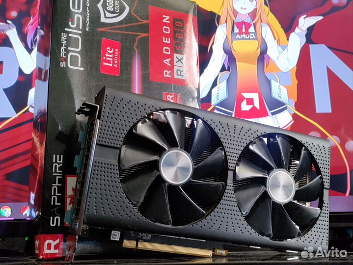 Видеокарта Sapphire RX 580 8Gb Pulse (+гарантия)