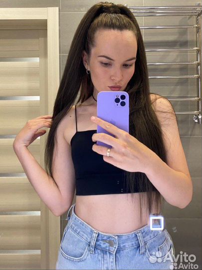 Афрохвост многоразовый съёмный из канекалона