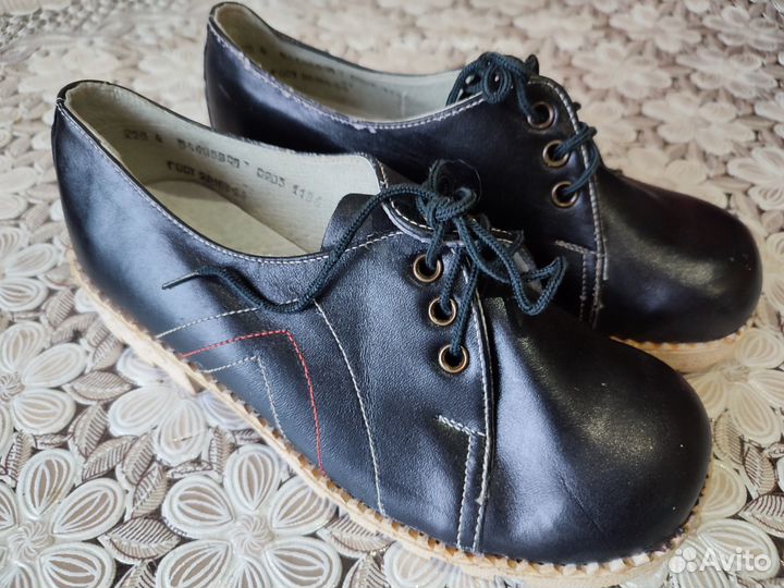 Ботинки женские СССР винтаж новые размер 22,5 (35)