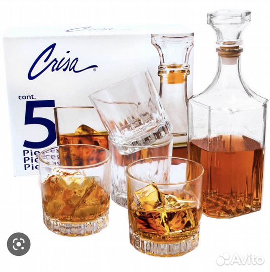Набор стаканов для виски