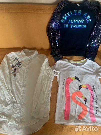 Детские вещи ростовка 134-140