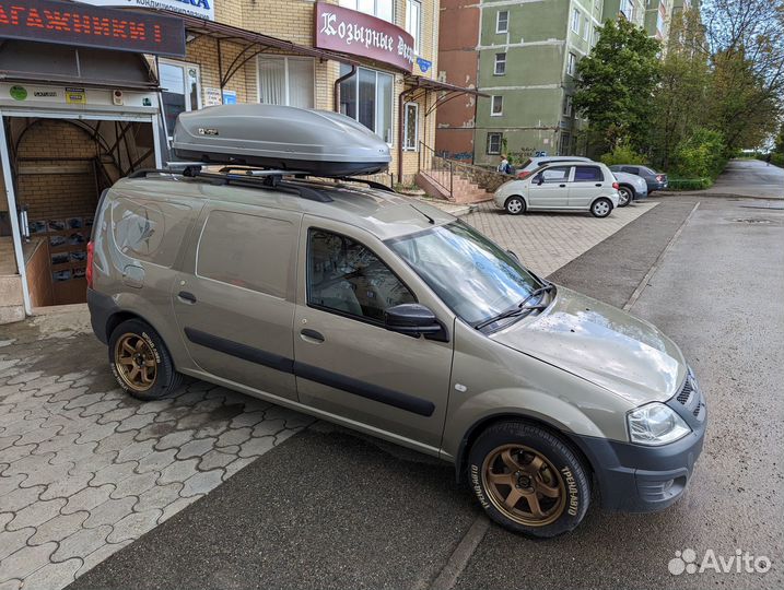 Автобокс на крышу Турино 410л, 177х46х81, Серый