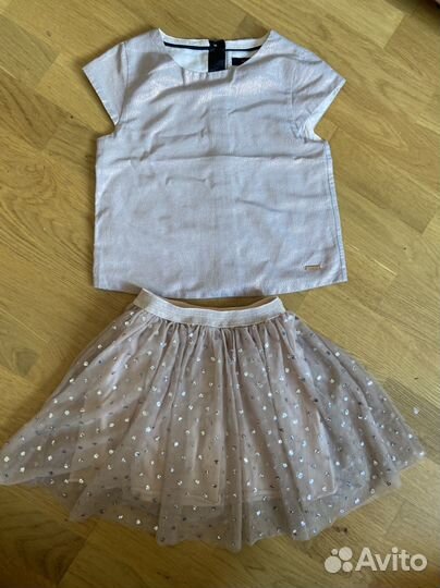 Одежда для девочки 116 next zara