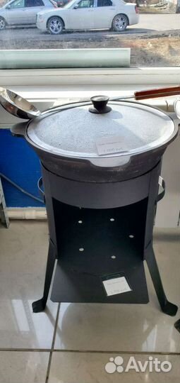 Казан чугунный 6л