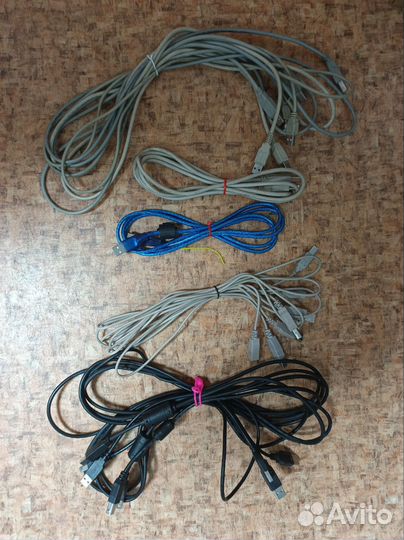 Кабель для Компьютера, монитора(DVI,VGA),принтера