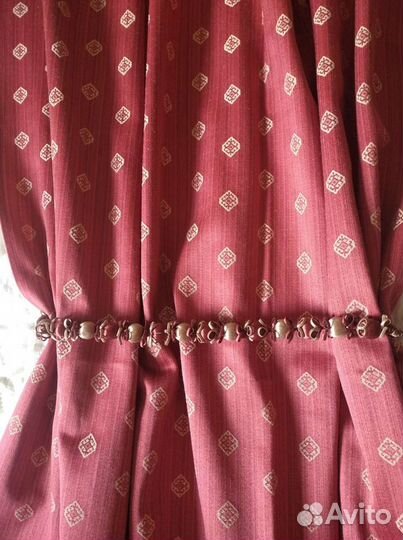 Шторы с подхватами