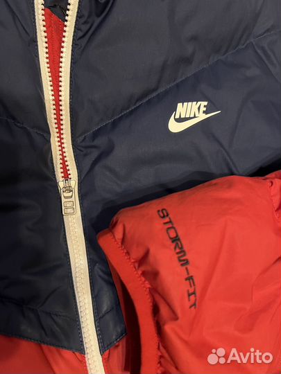 Пуховик nike shtorm fit оригинал