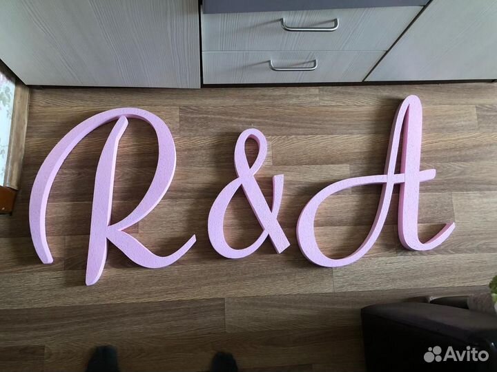 Логотип из пенопласта, декор из пенопласта