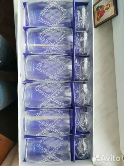 Стакан и рюмки