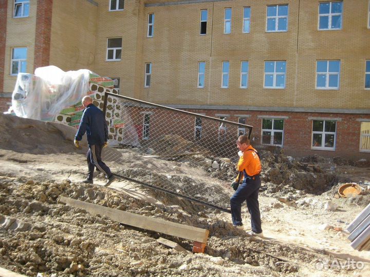 Услуги разнорабочих земельные работы