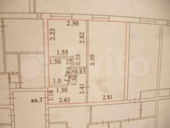 1-к. квартира, 31 м², 1/5 эт.