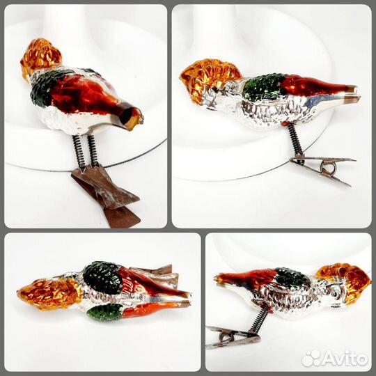 Ёлочные игрушки 5шт. СССР