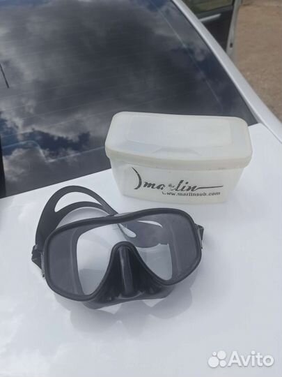 Продам маску, ласты