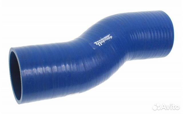 Патрубок маз радиатора нижний (L245мм,d70) силикон