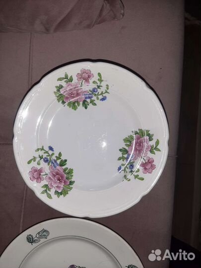 Тарелки Зик, дулево и другие