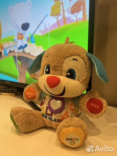 Умный щенок fisher price