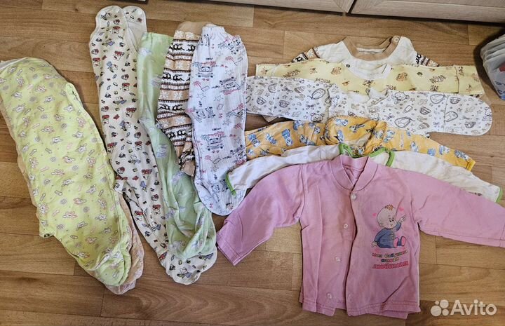 Вещи для девочки от 0 до года