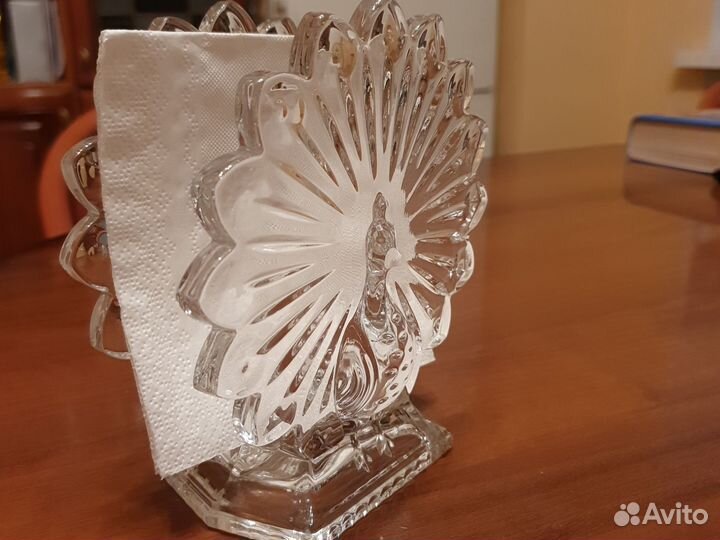 Салфетницы хрустальные Богемия