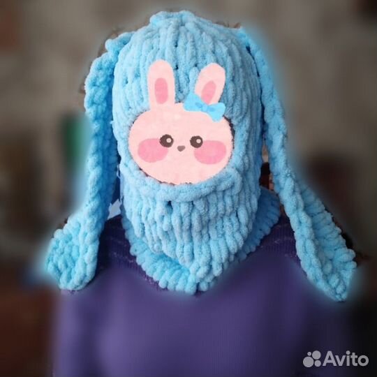 Балаклава шапка с ушками новая мода 2023 тренд