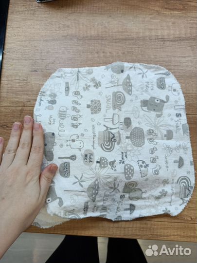 Салфетки слюнявчики платочки для малышей