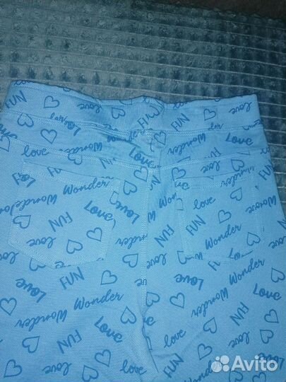 Брюки-лосины для девочки 152 рост