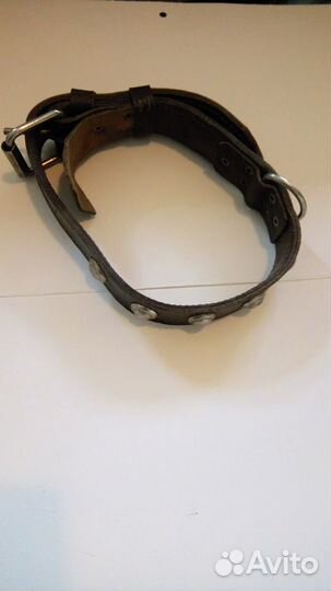 Ошейник кожаный для собак