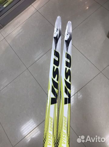 Лыжи Visu 160 см с насечкой